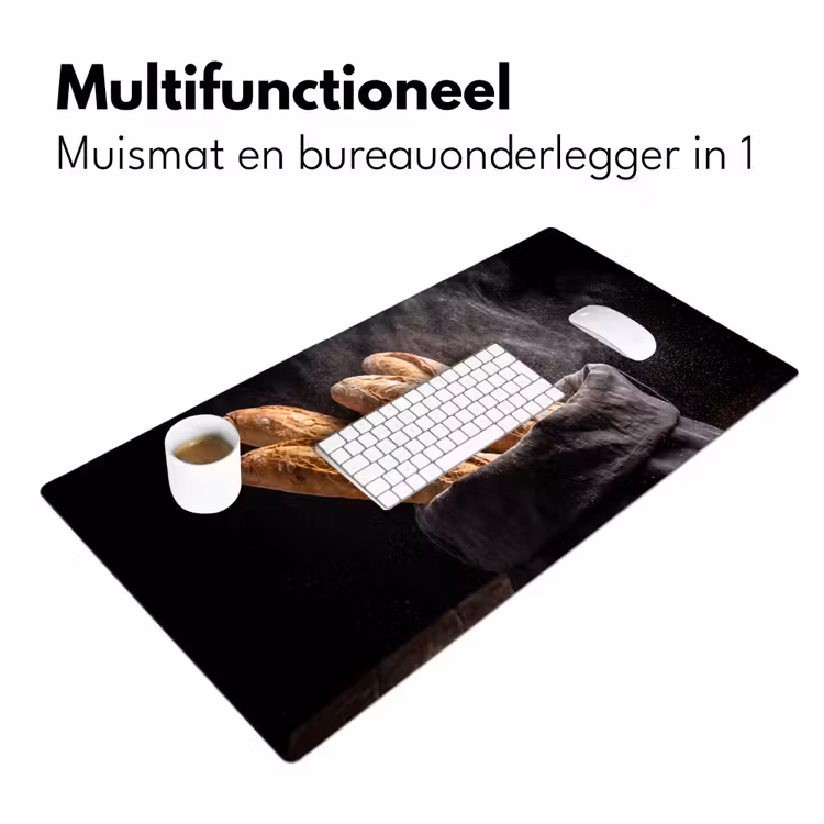 Bureau onderlegger - Brood - Zak - Eten — 7