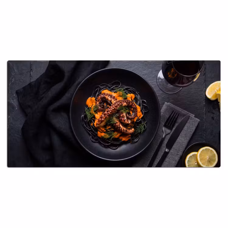 Bureau onderlegger - Eten - Octopus - Modern — 2