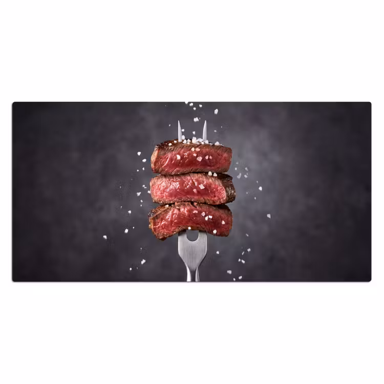 Bureau onderlegger - Eten - Vlees - Zout — 2