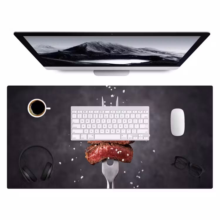 Bureau onderlegger - Eten - Vlees - Zout — 4