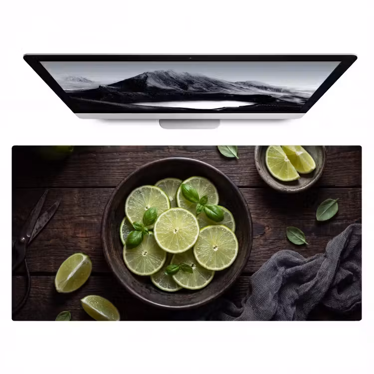 Bureau onderlegger - Fruit - Groen - Eten — 1