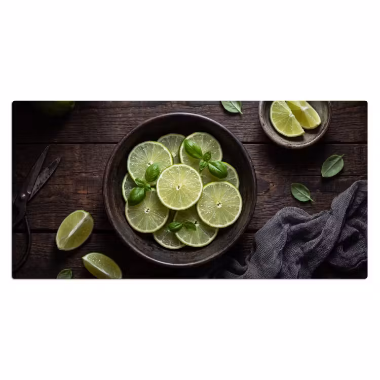 Bureau onderlegger - Fruit - Groen - Eten — 2