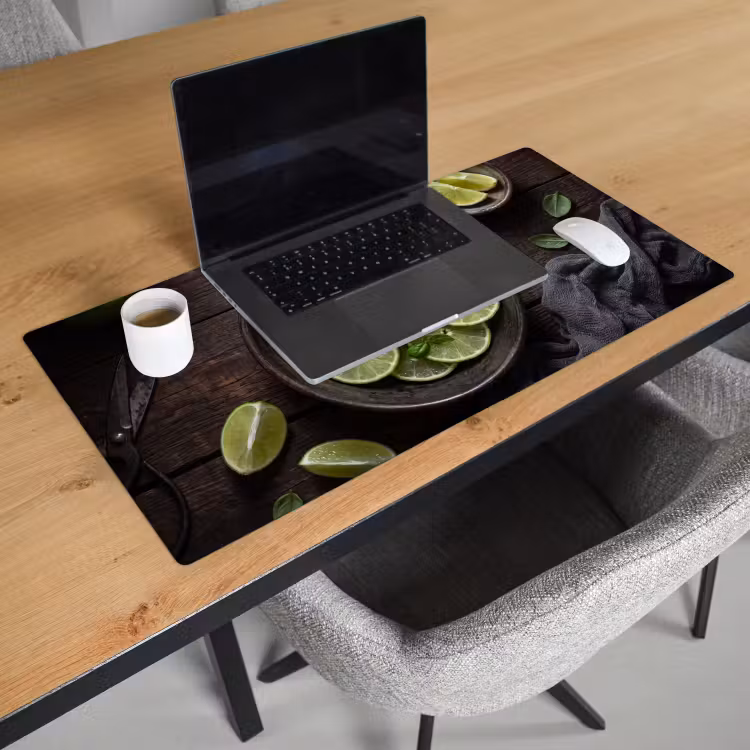 Bureau onderlegger - Fruit - Groen - Eten — 3