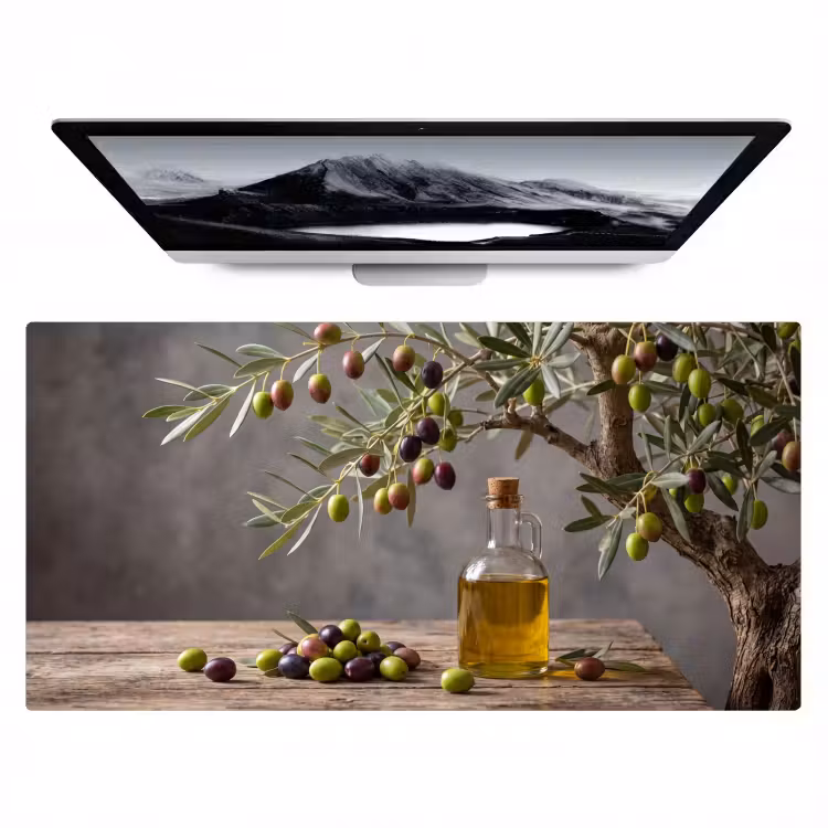 Bureau onderlegger - Olijfboom - Olijven - Natuur — 1