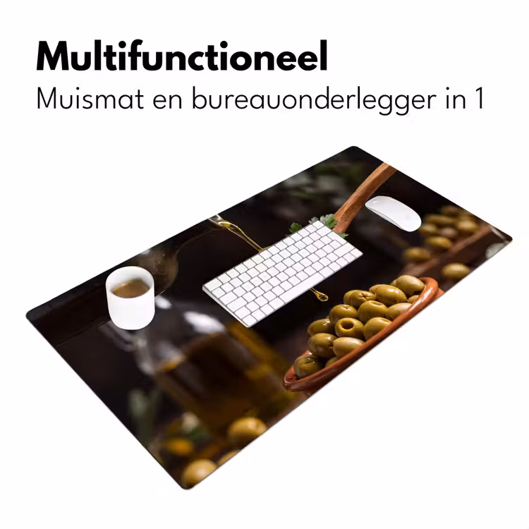 Bureau onderlegger - Olijven - Olijfolie - Eten — 7