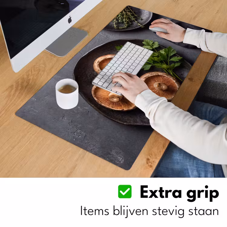 Bureau onderlegger - Paddestoelen - Kruiden - Eten — 6
