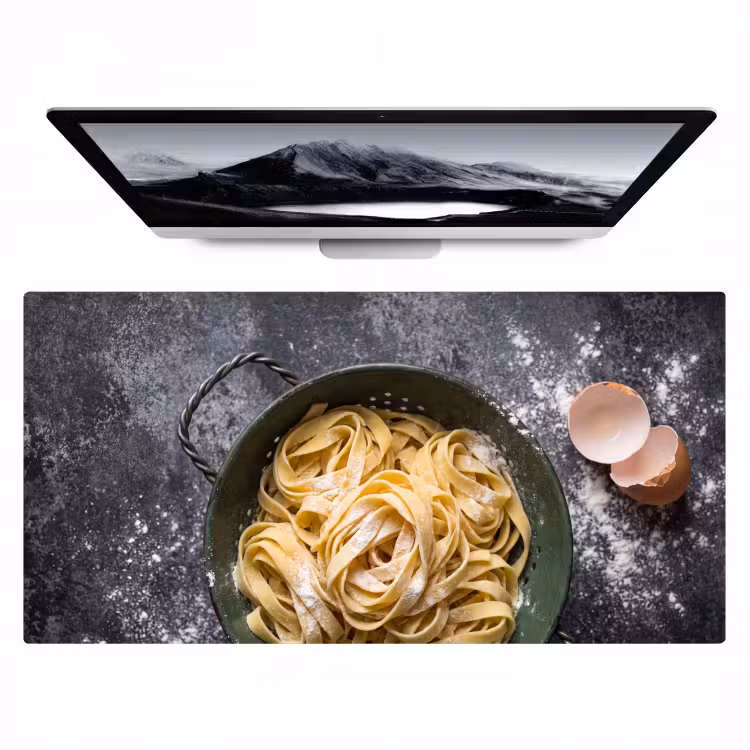 Bureau onderlegger - Pasta - Keuken - Eten — 1