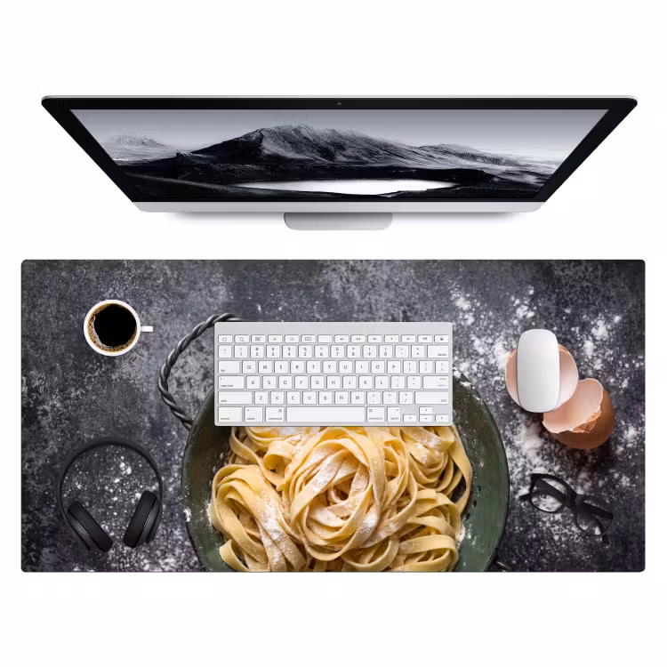 Bureau onderlegger - Pasta - Keuken - Eten — 4