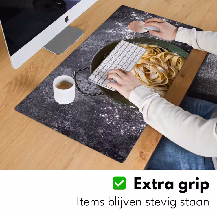 Bureau onderlegger - Pasta - Keuken - Eten — 6