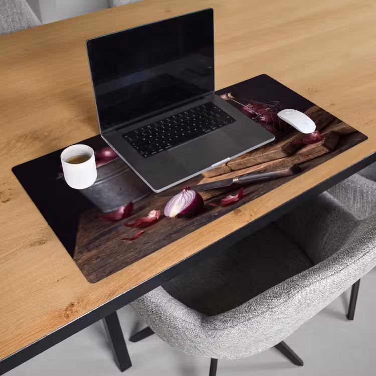Bureau onderlegger - Ui - Eten - Rustiek — 3
