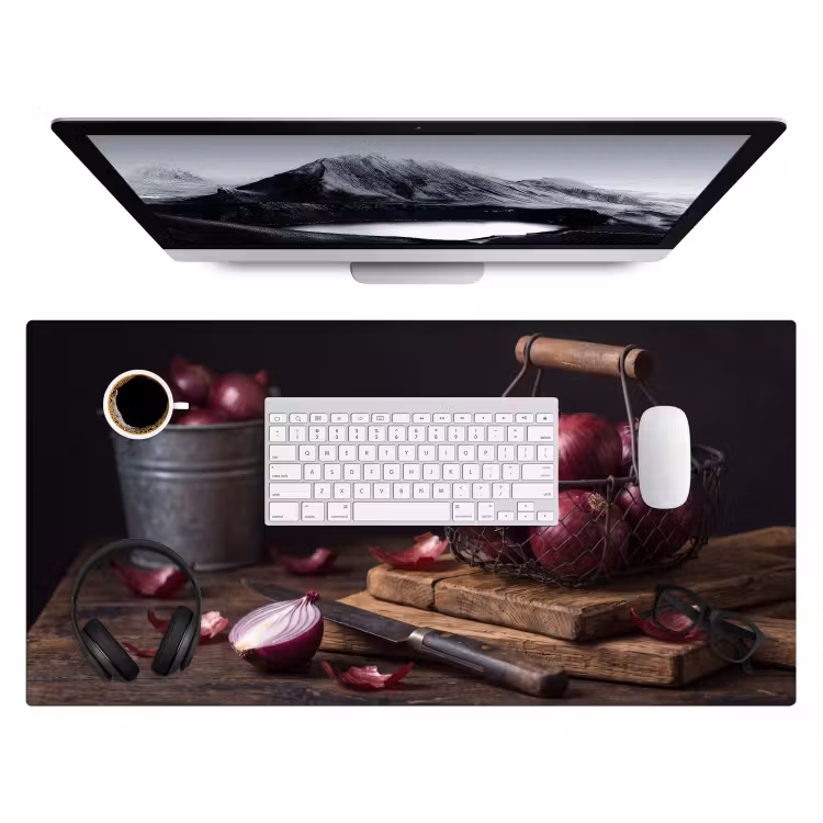 Bureau onderlegger - Ui - Eten - Rustiek — 4