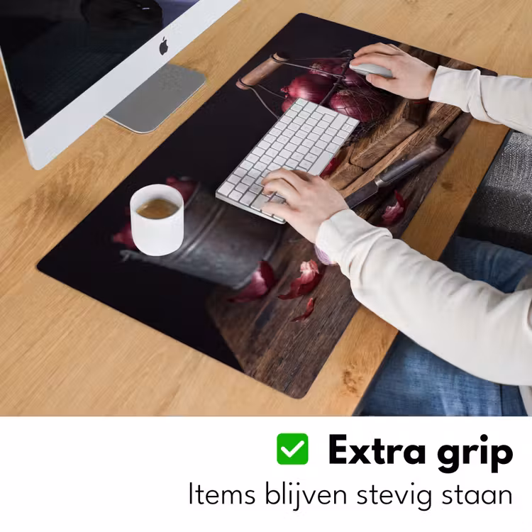 Bureau onderlegger - Ui - Eten - Rustiek — 6