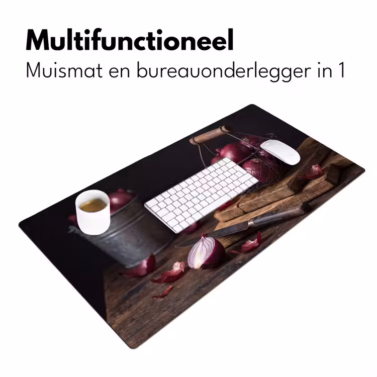 Bureau onderlegger - Ui - Eten - Rustiek — 7
