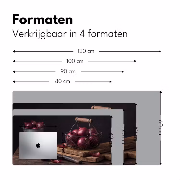 Bureau onderlegger - Ui - Eten - Rustiek — 8
