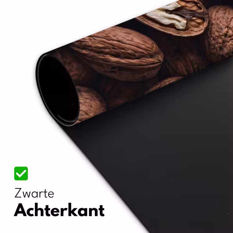 Bureau onderlegger - Walnoot - Eten - Donker — 5
