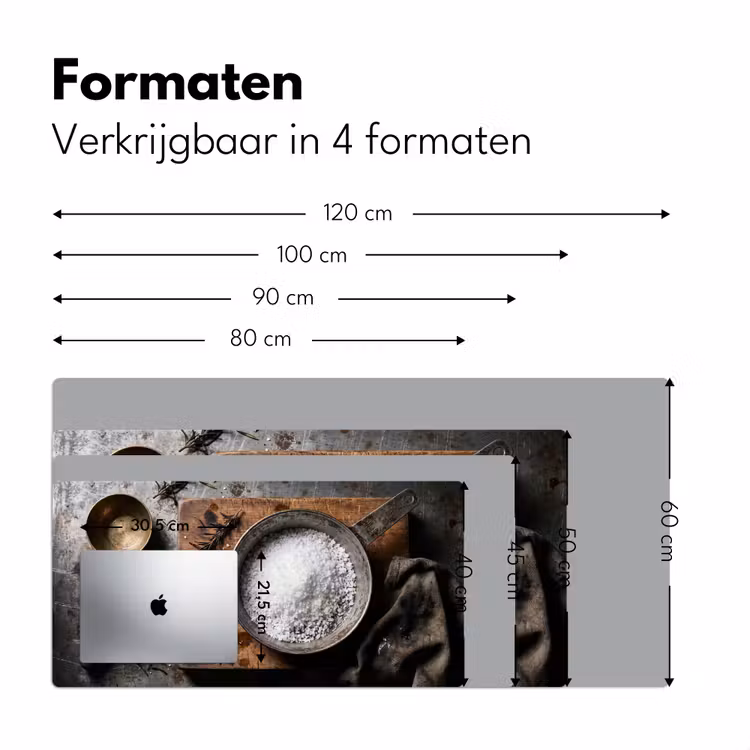 Bureau onderlegger - Zout - Keuken - Rustiek — 8