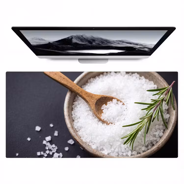 Bureau onderlegger - Zout - Kom - Eten — 1