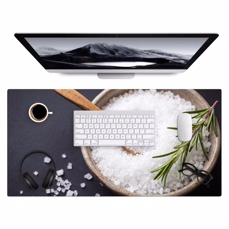 Bureau onderlegger - Zout - Kom - Eten — 4