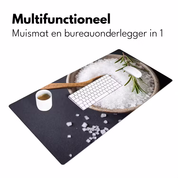 Bureau onderlegger - Zout - Kom - Eten — 7