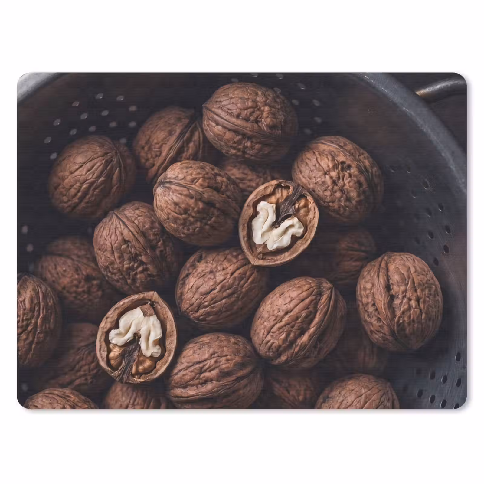 Muismat - Walnoot - Eten - Donker — 1