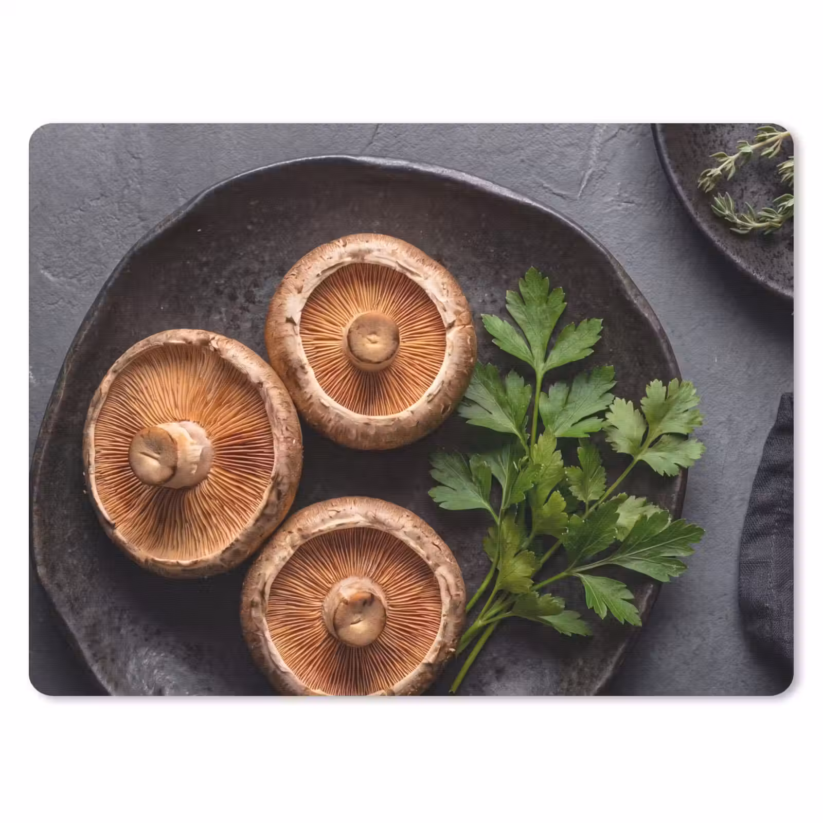 Muismat - Paddestoelen - Kruiden - Eten — 1