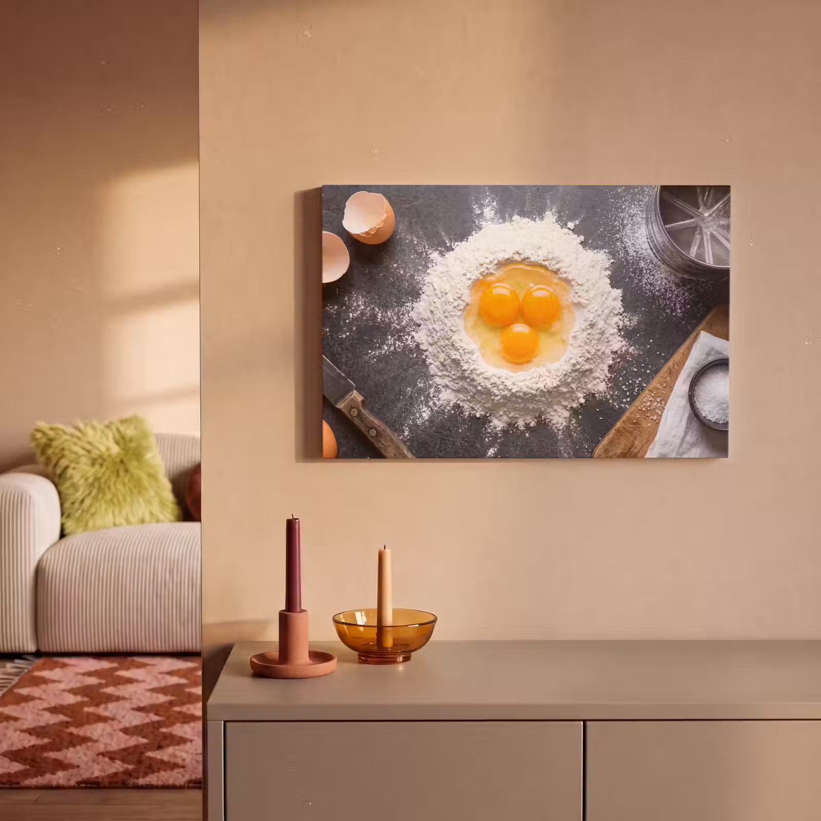 Canvas schilderij - Eten - Bakken - Keuken — 1