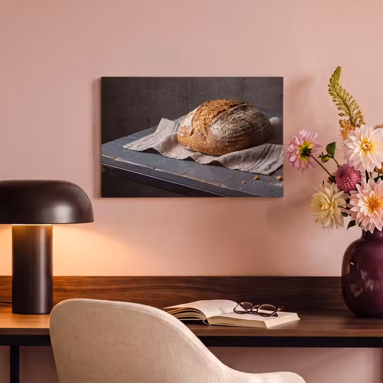 Canvas schilderij - Brood - Rustiek - Eten — 5