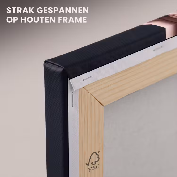 Canvas schilderij - Deeg - Hand - Bakken — 6
