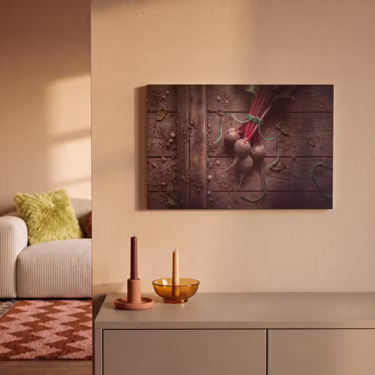 Canvas schilderij - Groente - Bieten - Rustiek — 1