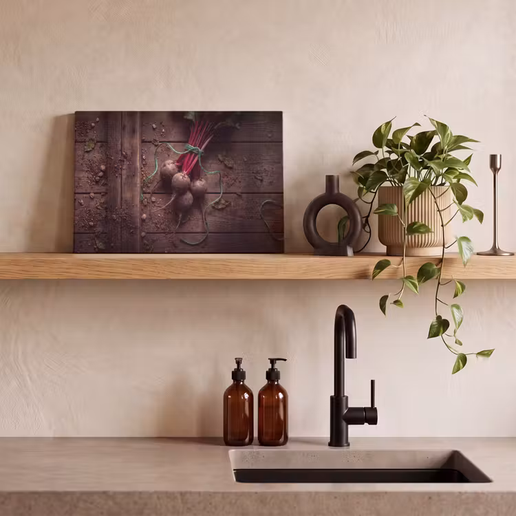 Canvas schilderij - Groente - Bieten - Rustiek — 3
