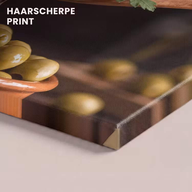 Canvas schilderij - Olijven - Olijfolie - Eten — 4