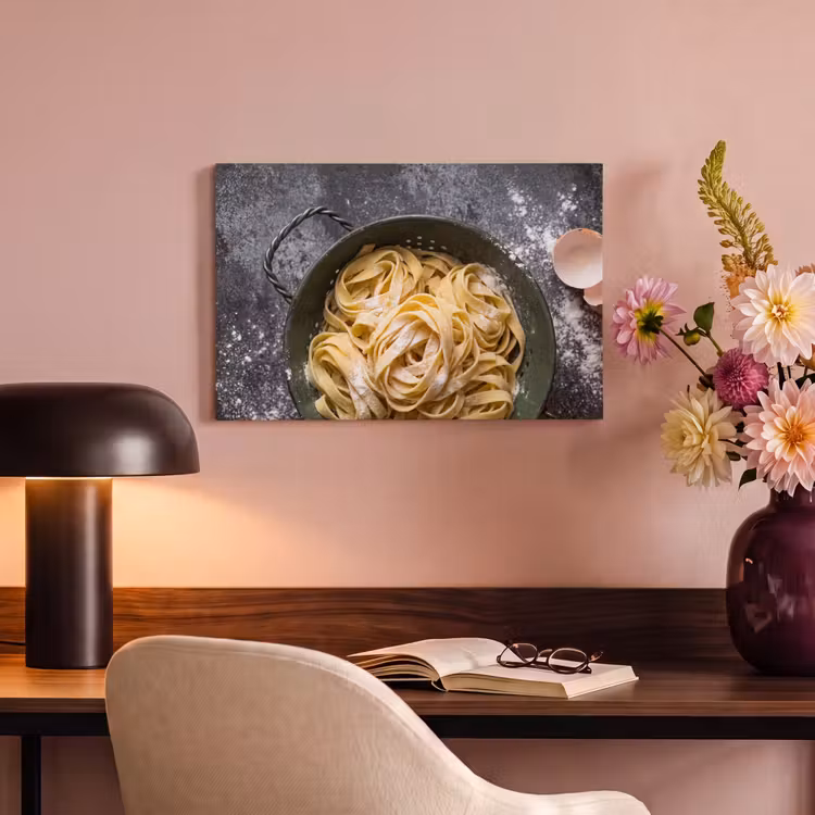 Canvas schilderij - Pasta - Keuken - Eten — 5