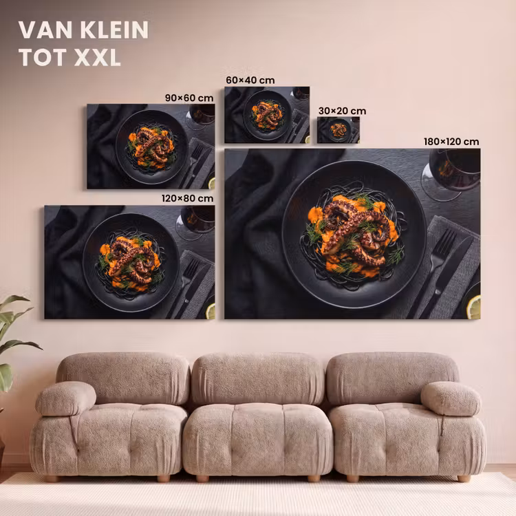 Canvas schilderij - Eten - Octopus - Modern — 7