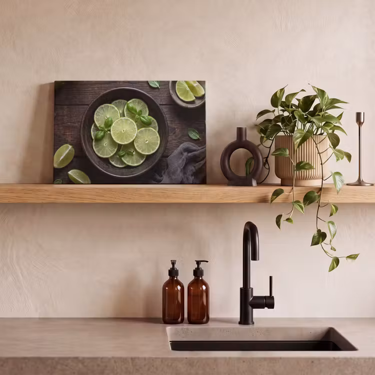 Canvas schilderij - Fruit - Groen - Eten — 3