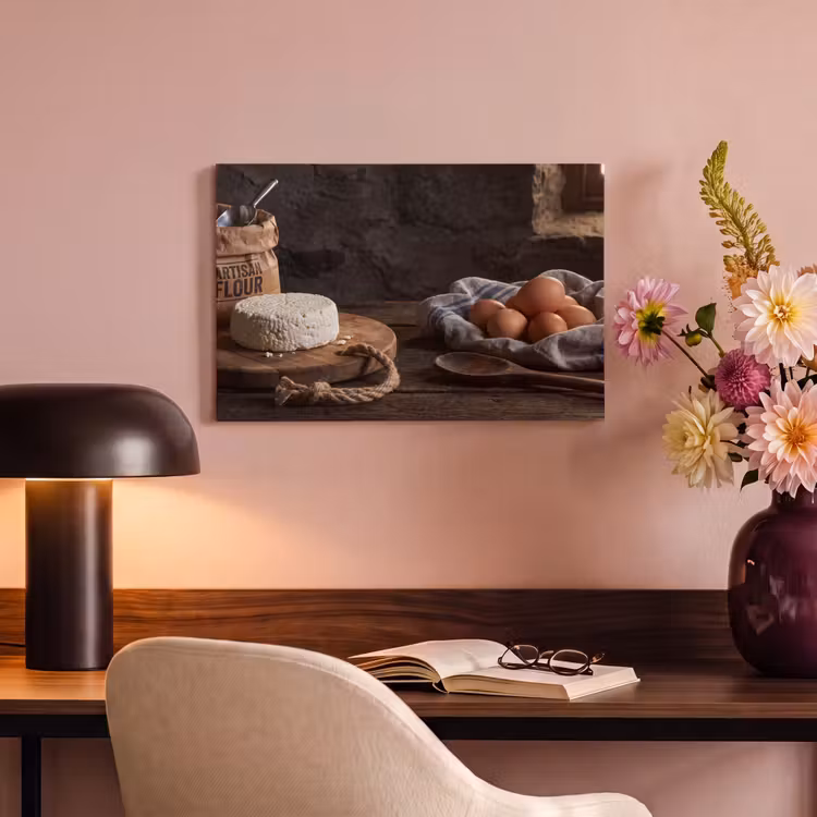 Canvas schilderij - Meel - Eieren - Eten — 5