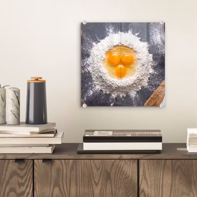 Glas schilderij - Eten - Bakken - Keuken — 2