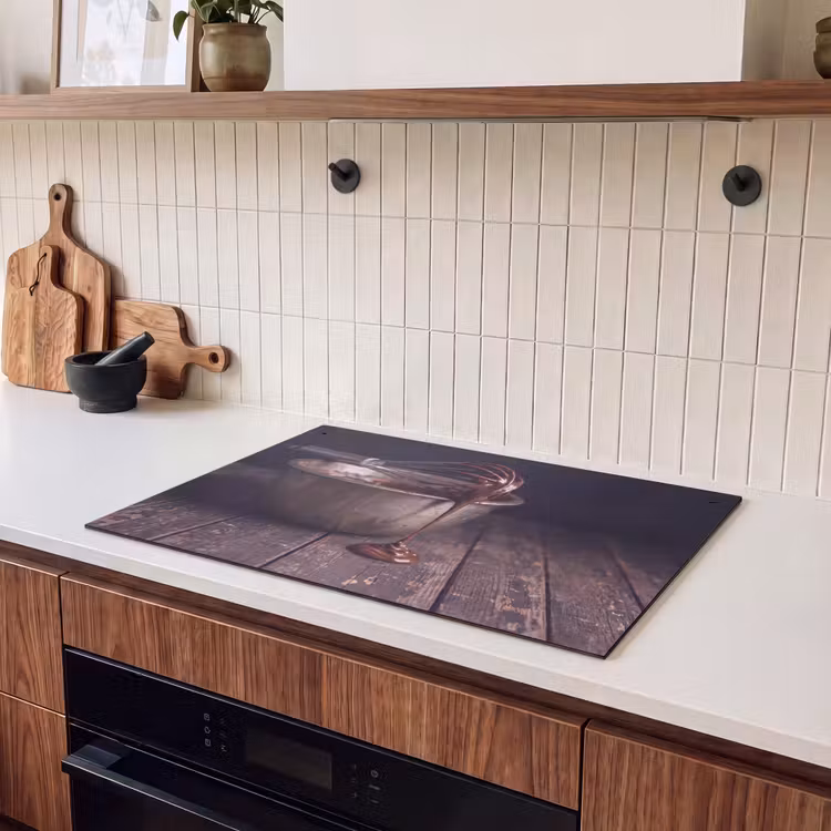 Inductie beschermer en spatscherm (2in1) - Chocolade - Beslag - Eten — 3