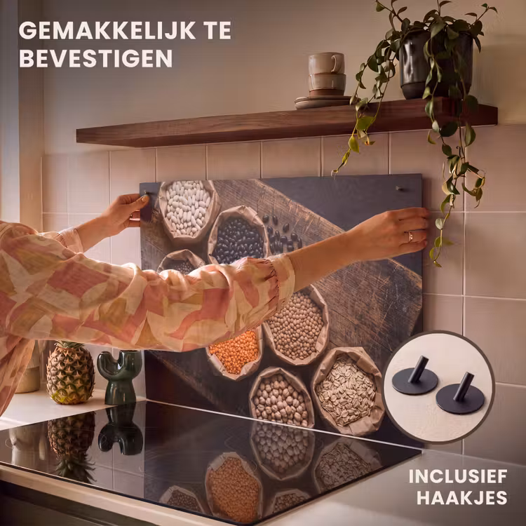 Inductie beschermer en spatscherm (2in1) - Eten - Zakjes - Voeding — 7