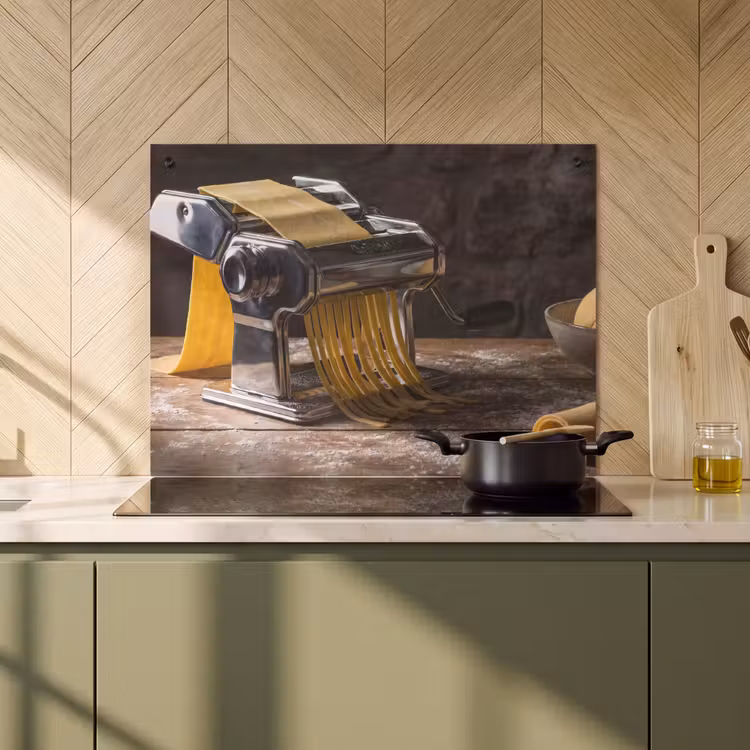 Inductie beschermer en spatscherm (2in1) - Pasta - Vers - Koken — 2