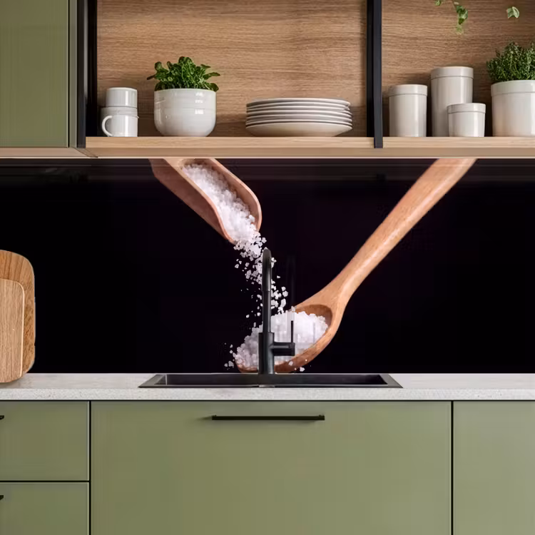 Keuken achterwand - Eten - Zout - Hout — 5