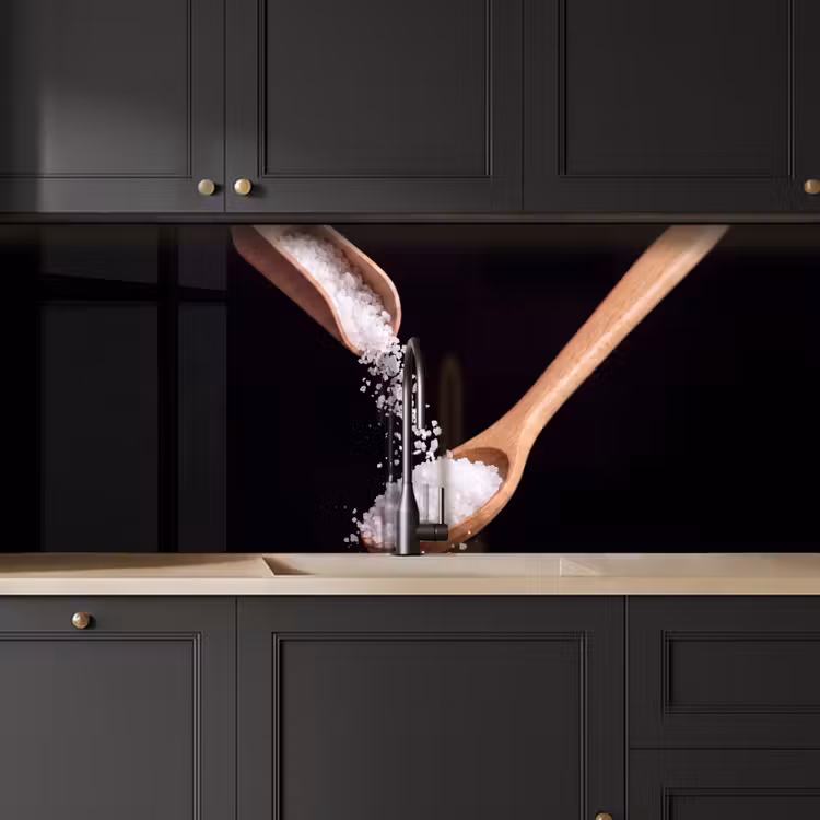 Keuken achterwand - Eten - Zout - Hout — 6