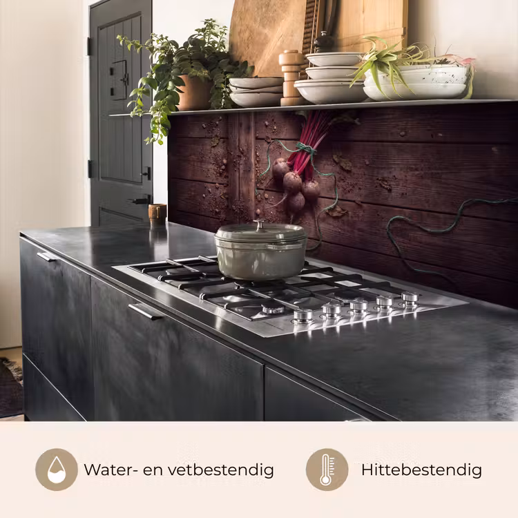 Keuken achterwand - Groente - Bieten - Rustiek — 3