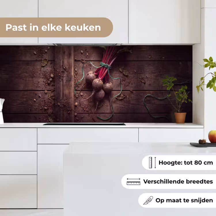 Keuken achterwand - Groente - Bieten - Rustiek — 4