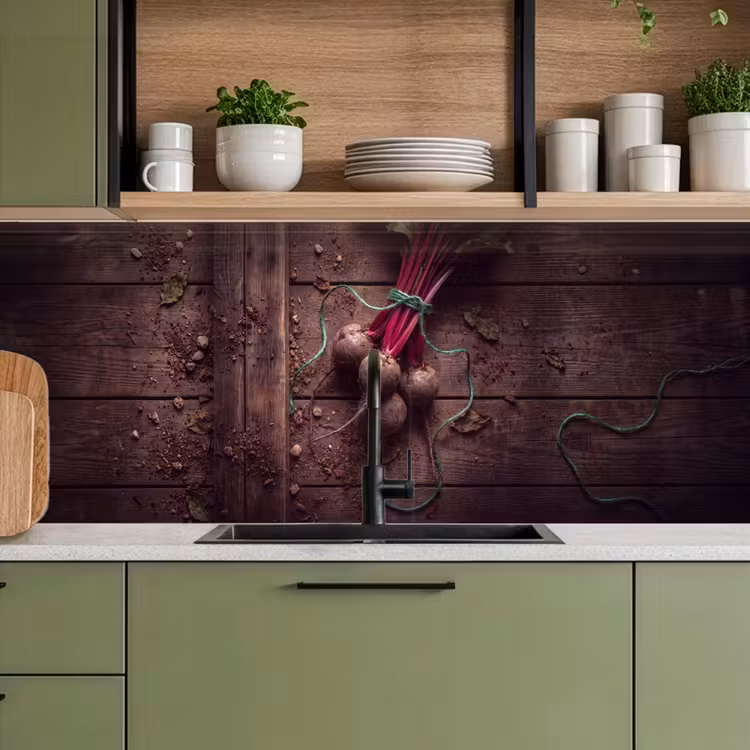 Keuken achterwand - Groente - Bieten - Rustiek — 5