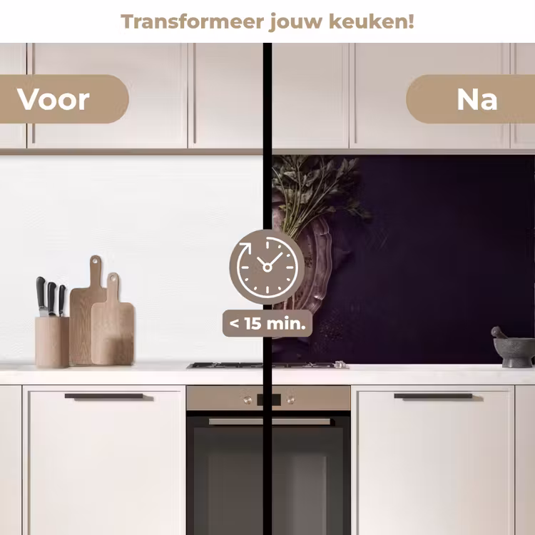 Keuken achterwand - Groenten - Still-leven - Donker — 2