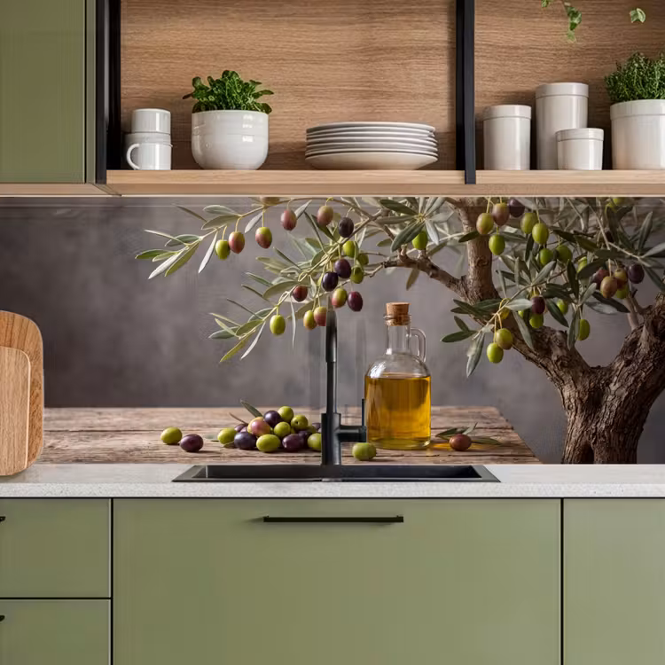 Keuken achterwand - Olijfboom - Olijven - Natuur — 5