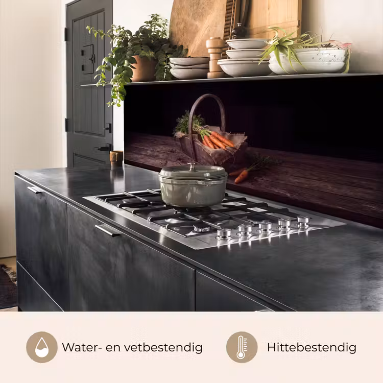 Keuken achterwand - Wortels - Mand - Eten — 3