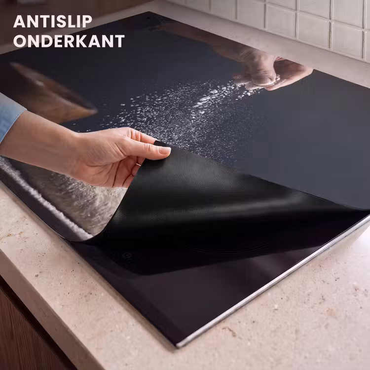 Inductie beschermer en spatscherm (2in1) - Deeg - Hand - Bakken — 4