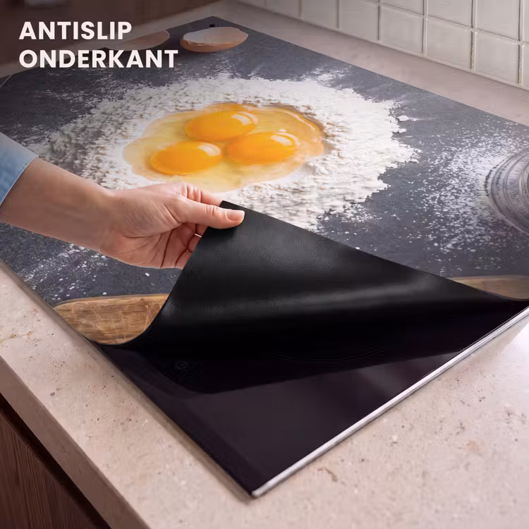 Inductie beschermer en spatscherm (2in1) - Eten - Bakken - Keuken — 4
