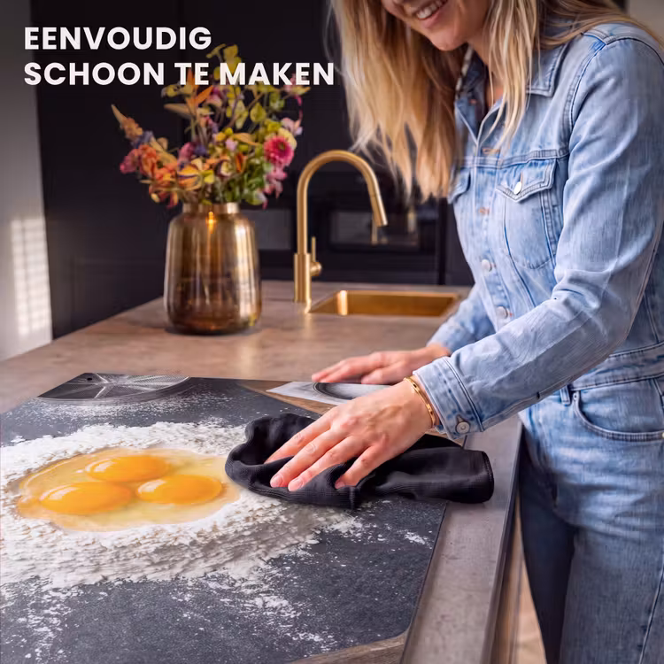 Inductie beschermer en spatscherm (2in1) - Eten - Bakken - Keuken — 5